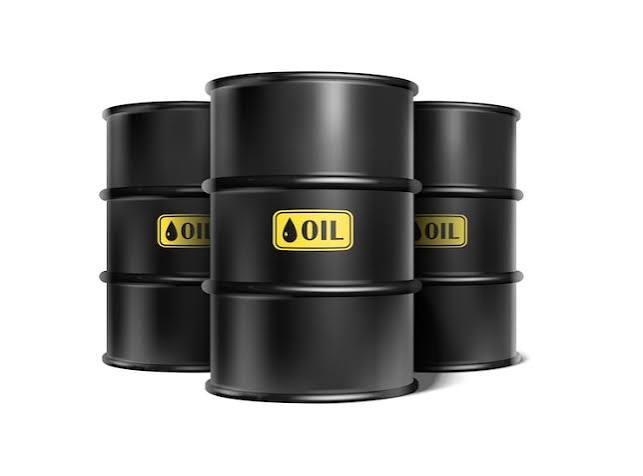 Industrial oil drums